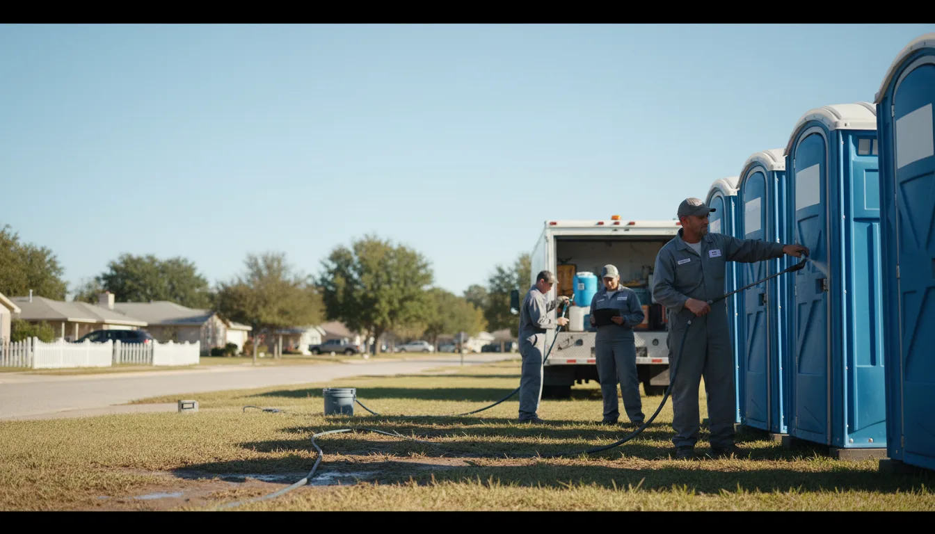 Long-Term Portable Toilet Rental in Caledonia, IL near me